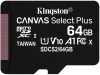   MicroSDXC 64 Gb Kingston class 10 100Mb/s / Canvas Select Plus / SDCS2/64GBSP - -     - RegionRF - 