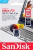 USB  _128 Gb SanDisk Cruzer Ultra Fit USB3.1 - -     - RegionRF - 