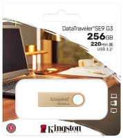 USB  _256 Gb Kingston DT SE9 G3  / R220Mb/s/W100Mb/USB 3.0/DTSE9G3/256GB - -     - RegionRF - 