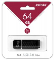 USB   64 Gb SmartBuy Quartz Black SB64GBQZ-K - -     - RegionRF - 