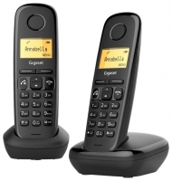  Siemens Gigaset A270 DUO Black  DECT 2  - -     - RegionRF - 