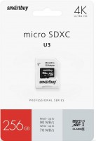   MicroSDXC_256 Gb SmartBuy class10 PRO90/70Mb/s UHS-I (U3)  SB256GBSDCL10U3-01 - -     - RegionRF - 