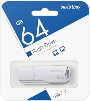 USB   64 Gb SmartBuy CLUE White SB64GBCLU-W - -     - RegionRF - 