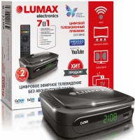   DVB-T2 Lumax DV2108HD USB, AV OUT, Full HD, TimeShift,  - -     - RegionRF - 