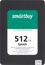 SSD Накопитель SmartBuy Splash 512GB SBSSD-512GT-MX902-25S3 2,5" SATA3 MAS0902 3D TLC - Интернет-магазин бытовой техники и электроники - RegionRF - Екатеринбург