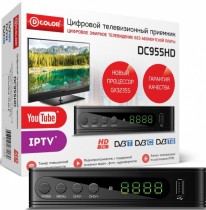 ТВ приставка DVB-T2 D-Color DC955HD - Интернет-магазин бытовой техники и электроники - RegionRF - Екатеринбург