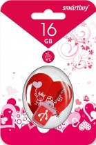 USB   16 Gb SmartBuy Wild series  SB16GBHeart - -     - RegionRF - 