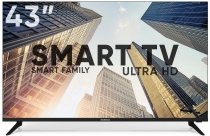 LED  Soundmax SM-LED43M02SU 43"/3840*2160/SmartTV/DVB-S2/3*HDMI/2*USB/. - -     - RegionRF - 