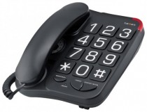 Телефон Texet TX 201 черный большие кнопки - Интернет-магазин бытовой техники и электроники - RegionRF - Екатеринбург