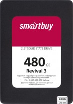 SSD Накопитель SmartBuy Revival3 480Gb SB480GB-RVVL3-25SAT3 2,5"SATA3 PS3111 3D - Интернет-магазин бытовой техники и электроники - RegionRF - Екатеринбург