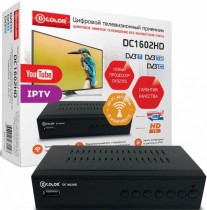 ТВ приставка DVB-T2 D-Color DC1602HD - Интернет-магазин бытовой техники и электроники - RegionRF - Екатеринбург
