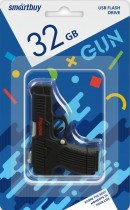 USB флеш накопитель 32 Gb SmartBuy Wild series Пистолет SB32GBGN - Интернет-магазин бытовой техники и электроники - RegionRF - Екатеринбург