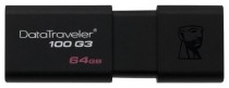 USB флеш накопитель 64 Gb Kingston DataTraveler 100 G3 USB 3.0 / DT100G3/64GB - Интернет-магазин бытовой техники и электроники - RegionRF - Екатеринбург