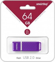USB флеш накопитель 64 Gb SmartBuy Quartz Violet SB64GBQZ-V - Интернет-магазин бытовой техники и электроники - RegionRF - Екатеринбург
