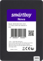 SSD  SmartBuy Nova 480Gb SBSSD480-NOV-25S3 2,5" TLC SATA3 - -     - RegionRF - 