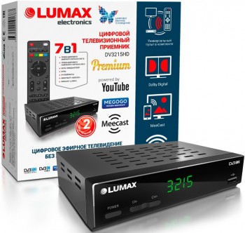   DVB-T2 Lumax DV3215HD - -     - RegionRF - 