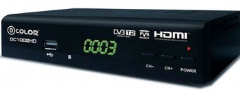   DVB-T2 D-Color DC1002HD - -     - RegionRF - 