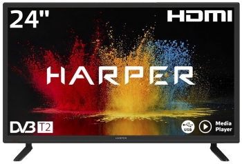 LED  Harper 24R490T  24"/1366*768/DVB-S2/1*HDMI/1*USB - -     - RegionRF - 