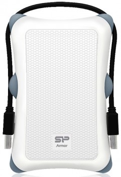   2,5" Silicon Power 1Tb A30 Armor White USB 3.1 / SP010TBPHDA30S3W - -     - RegionRF - 