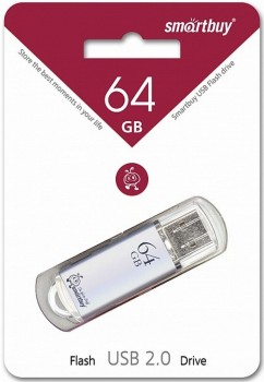 USB   64 Gb SmartBuy V-Cut Silver SB64GBVC-S - -     - RegionRF - 