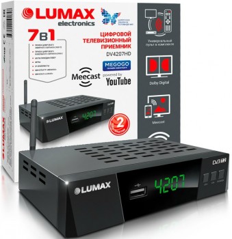   DVB-T2 Lumax DV4207HD - -     - RegionRF - 