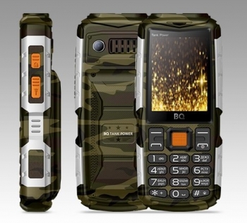   BQ M-2430 Tank Power Camouflage Silver 4000mAh, , 2 ,  Powerbank - -     - RegionRF - 