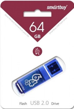 USB   64 Gb SmartBuy Glossy Blue SB64GBGS-B - -     - RegionRF - 