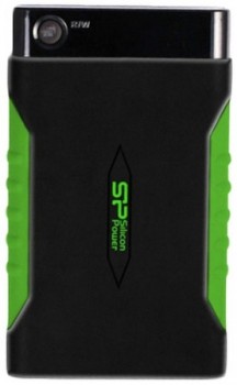   2,5" Silicon Power 1Tb A15 Armor Black/Green  USB 3.0 / SP010TBPHDA15S3K - -     - RegionRF - 