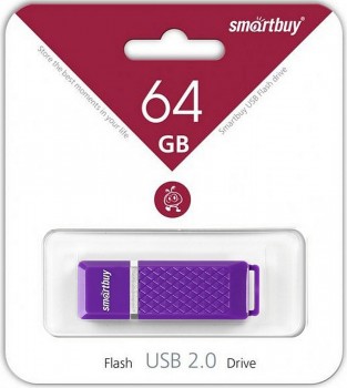 USB   64 Gb SmartBuy Quartz Violet SB64GBQZ-V - -     - RegionRF - 