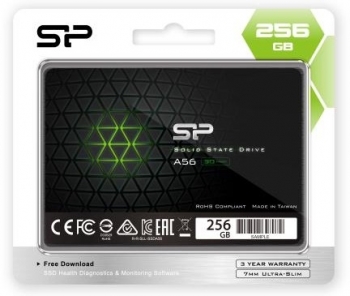 SSD  2.5" Silicon Power A56 256GB SATA III /R/W - 560/500 MB/s - -     - RegionRF - 