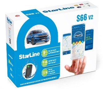  STARLINE S66 V2 ECO  - 15850 .  (    2CAN+4LIN, Bluetooth Smart -   GSM-, 3D  ,   ,  - BLE, ,  SIM- - -     - RegionRF - 