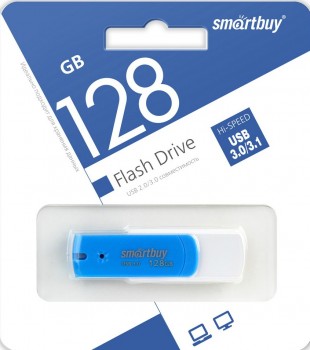 USB  _128 Gb SmartBuy Diamond Blue USB 3.0 SB128GBDB-3 - -     - RegionRF - 