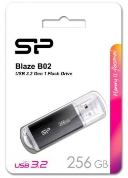 USB  _256 Gb Silicon Power Blaze B02 Black USB 3.1 / SP256GBUF3B02V1K - -     - RegionRF - 