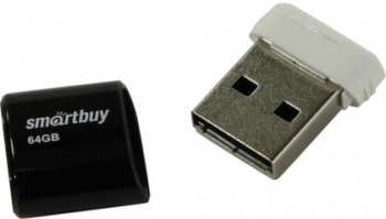 USB   64 Gb SmartBuy LARA Black SB64GBLARA-K - -     - RegionRF - 